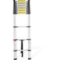 Aluminum Material and Single Straight Ladders Structure telescopic ladder 4.4m